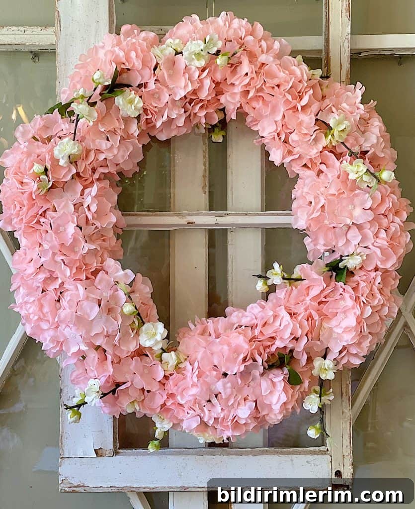 Breezy Weekend Reads: Cheerful Spring Book Picks 3 Garden flower wreath made with faux flowers
