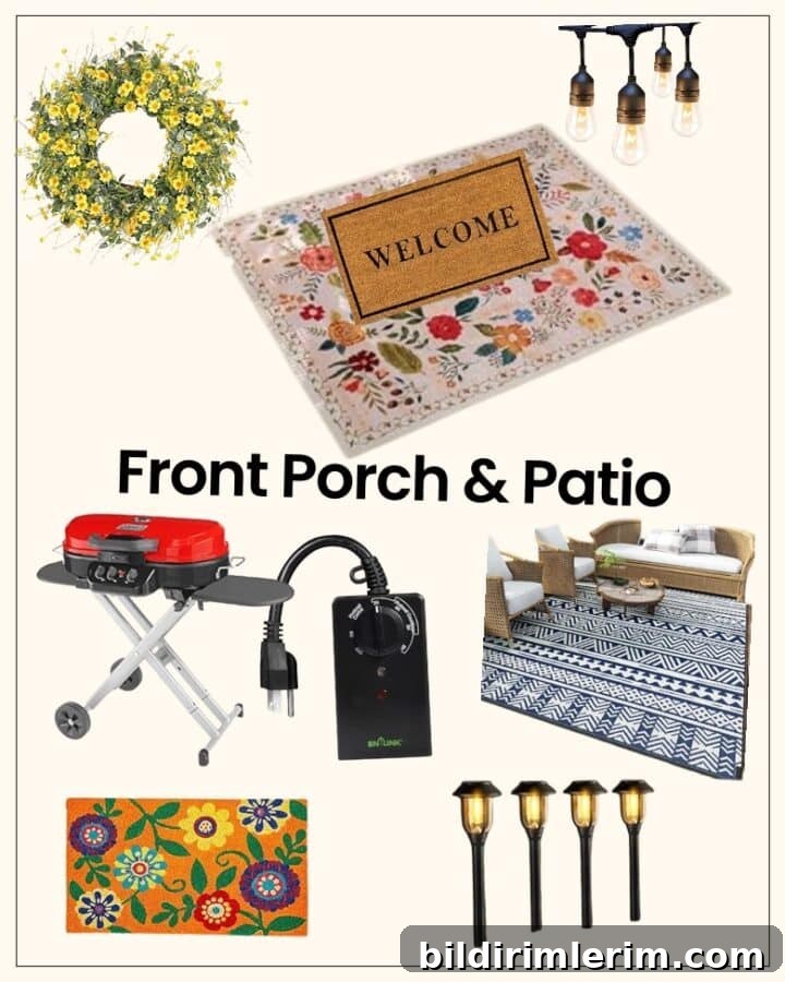 Porch decor collection