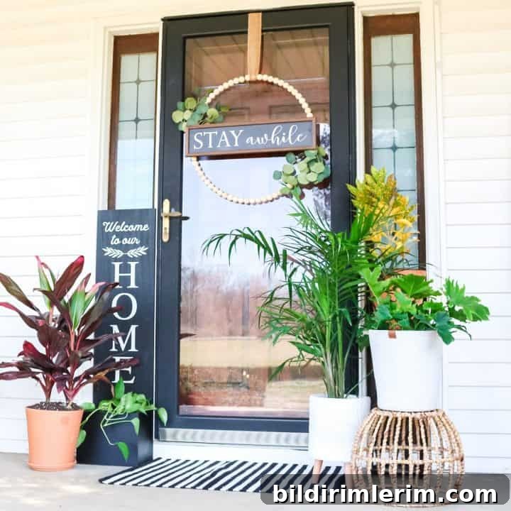 Front porch decor ideas