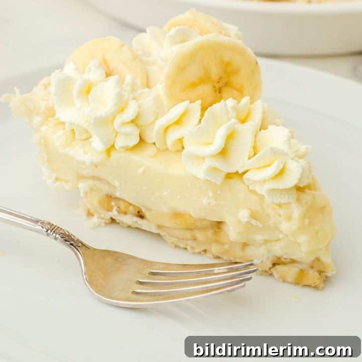 Old Fashioned Banana Cream Pie from Scratch