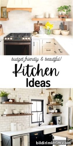 Kitchen Ideas for decorating and renovating that don't cost a lot.