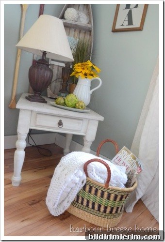 basket in the corner