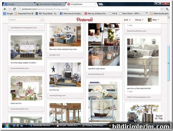 pinterest page