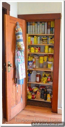 open pantry door