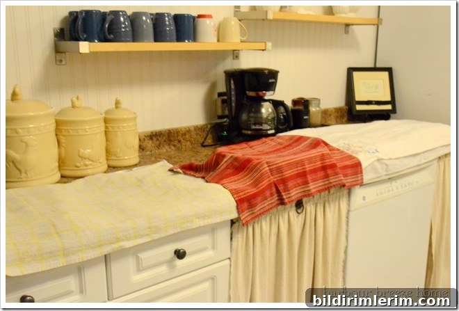 cover with towels