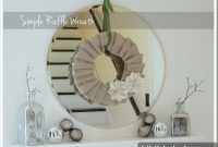 DIY Ruffle Wreath: Step-by-Step Guide for Front Door Decor