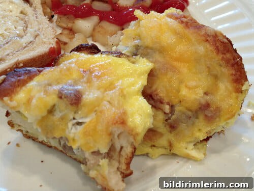 Savory Mini Breakfast Pies with Eggs and Cheese 3 mini breakfast pies