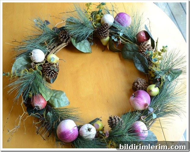 wreath before