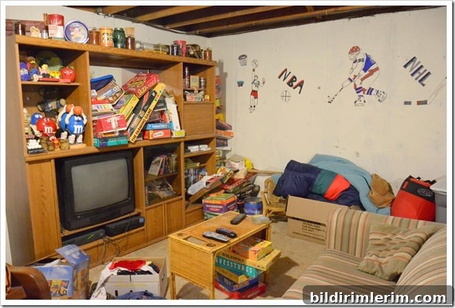 tv area before