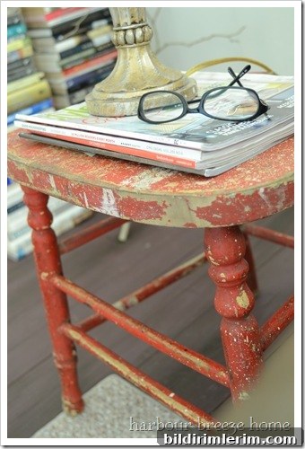 Chippy chair end table