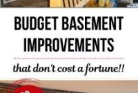 DIY Basement Family Room Makeover on a Budget