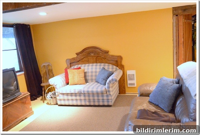 DIY Basement Family Room Makeover on a Budget 5 main door