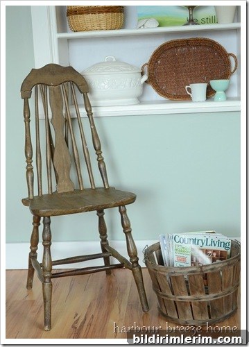 old wooden chair