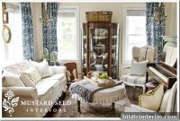 Stencil and Paint Your Own Dining Room Curtains