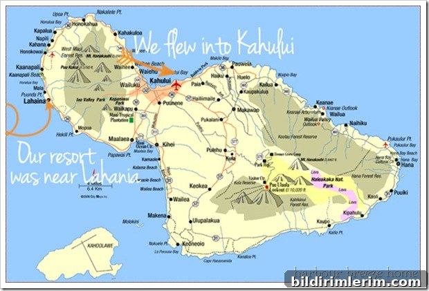 maui map maui map