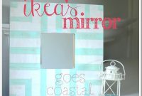 Coastal Makeovers for IKEA Mirrors