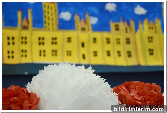 tissue paper flowers