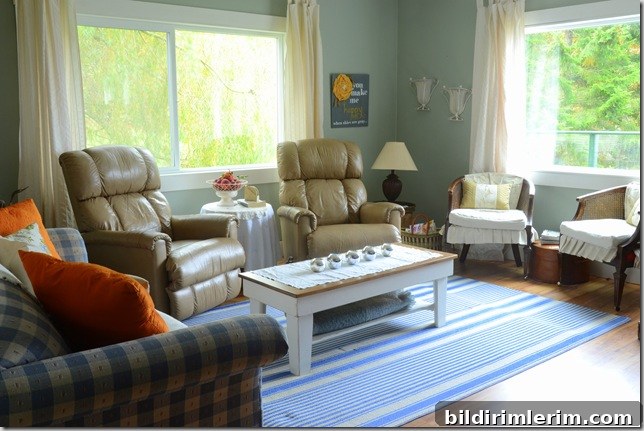 whole living room after