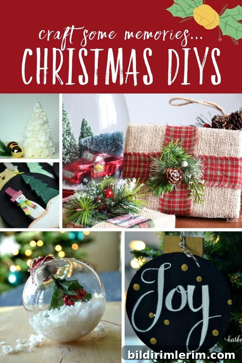 handmade Christmas decorations