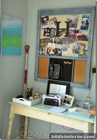 desk area before