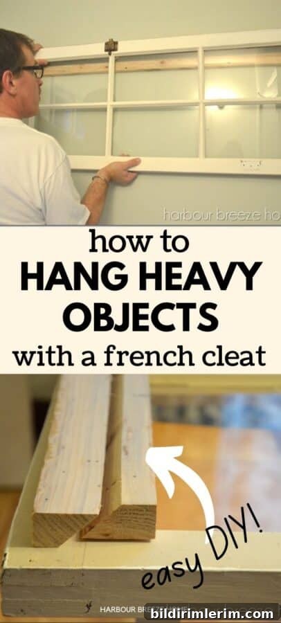 Mount Heavy Objects on a Wall with a French Cleat 2 img 5496 8
