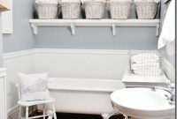 Shelf Above the Bathtub: Stylish Bathroom Storage Ideas