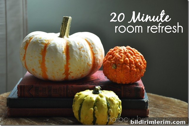 20-minute room refresh