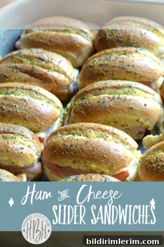 ham and cheese sliders pinterest