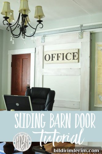 sliding barn door tutorial pinterest