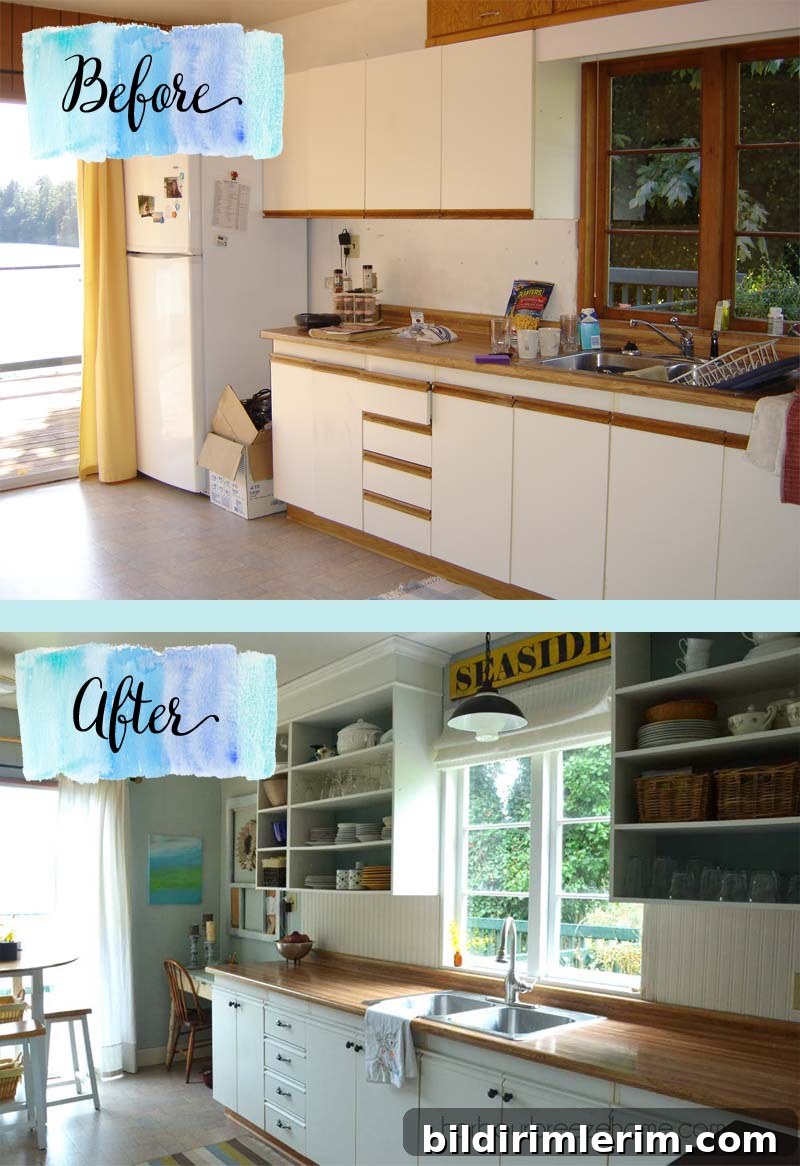 Spring Home Tour: Fresh Decor and Styling Ideas 2 Seaside Kitchen