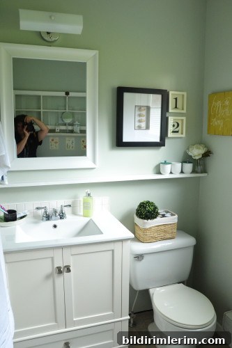 Spring Home Tour: Fresh Decor and Styling Ideas 17 Vanity Wall