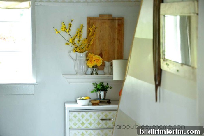 Spring Home Tour: Fresh Decor and Styling Ideas 10 Coastal Cottage Entryway