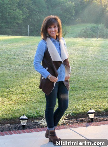 Fall Fashion Trends - shearling vest