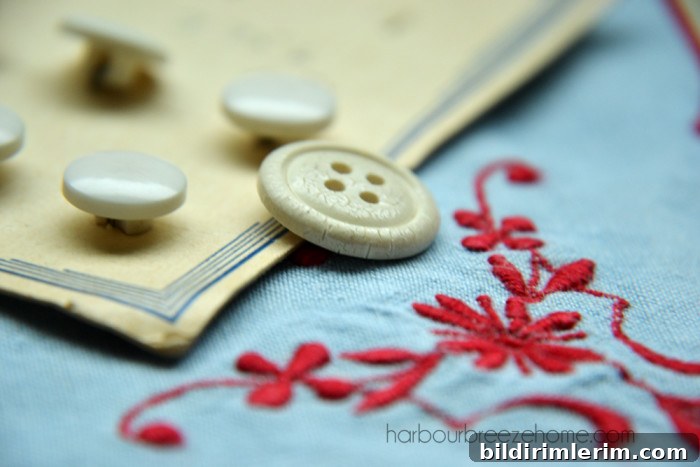 vintage linen sachets