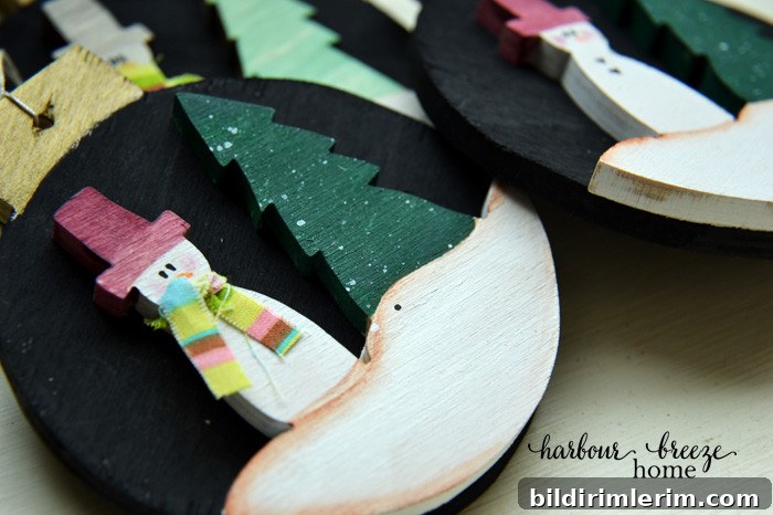 Be inspired by these creative options for handmade wooden ornaments at harbourbreezehome.com.