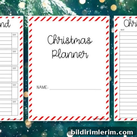 Christmas Planner {23 Pages Free Printables}