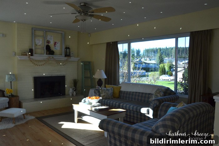 Spring Living Room Refresh @harbourbreezehome.com