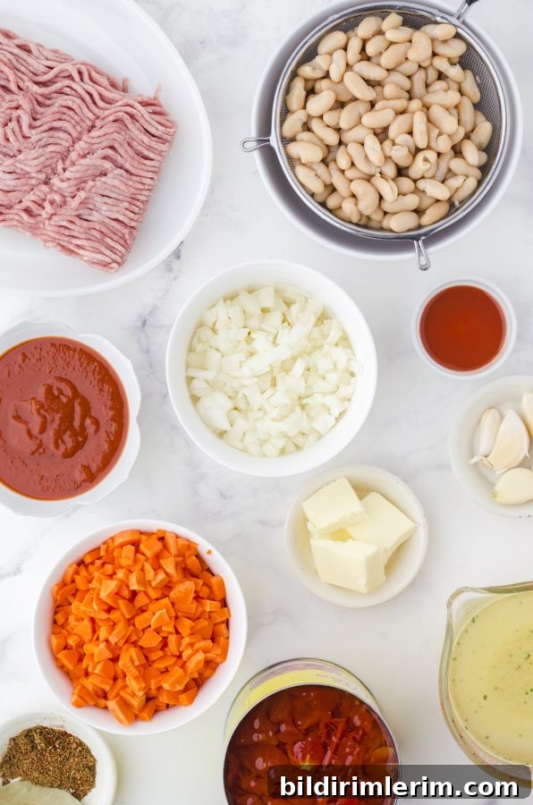 Spicy Buffalo Chicken Chili Recipe Inspired by Rachael Ray 3 Ingredients needed for spicy buffalo chicken chili Rachael Ray style.