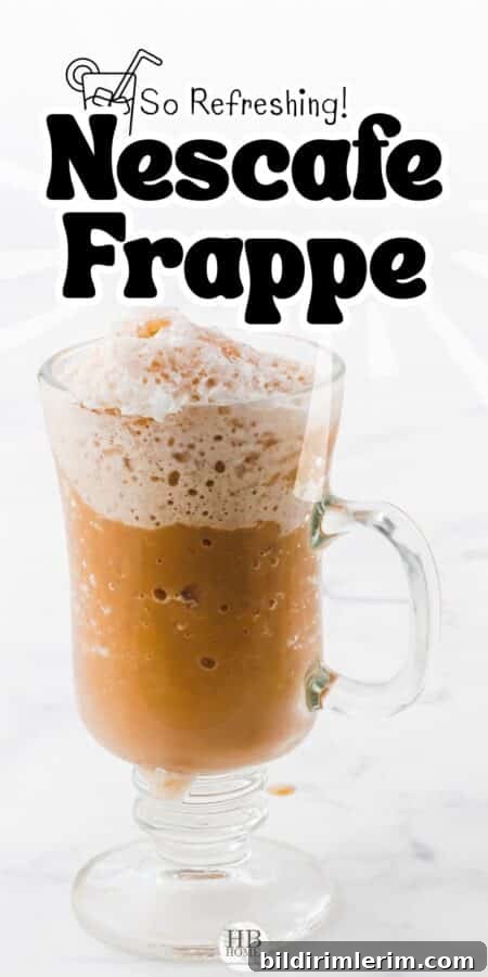 Nescafe Frappe Recipe: Iced Coffee with Espresso Powder 10 A cup of iced Nescafe frappe