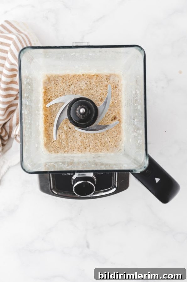 Nescafe Frappe Recipe: Iced Coffee with Espresso Powder 8 Finished blended Nescafe frappe in a blender