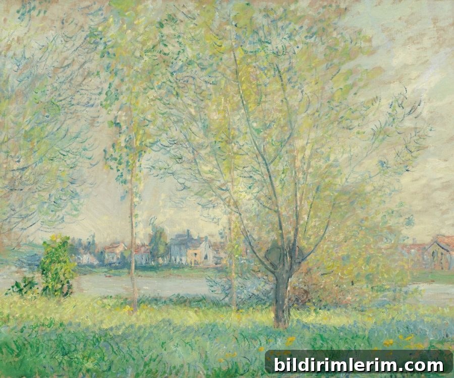 The Willows (1880) Monet