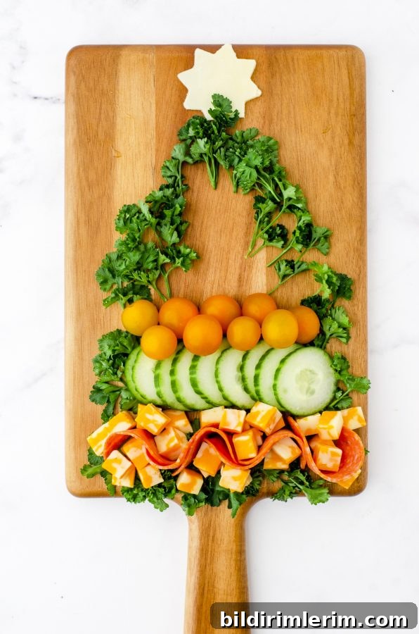 Use a wide variety of vegetables and fruit for texture and color