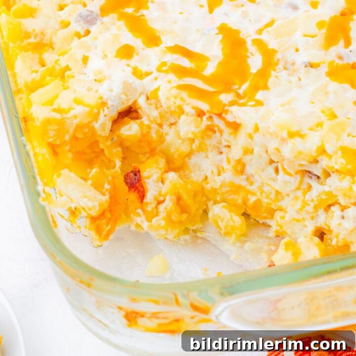 Cheesy Potatoes Recipe with Hash Browns