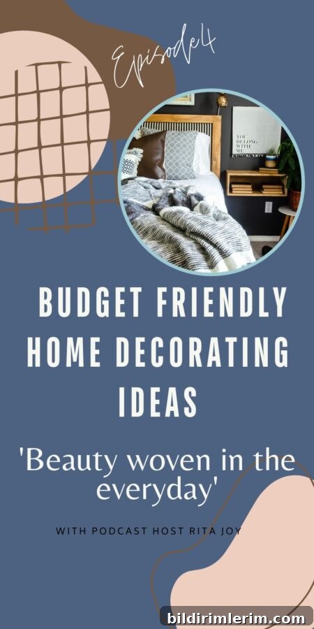 Beauty on a Budget Podcast Episode 4: Affordable Tips 4 home decor example