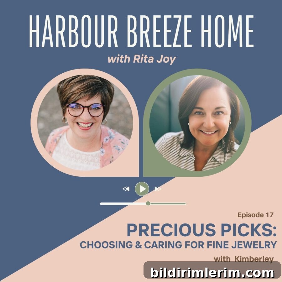 Host and guest discussing fine jewelry