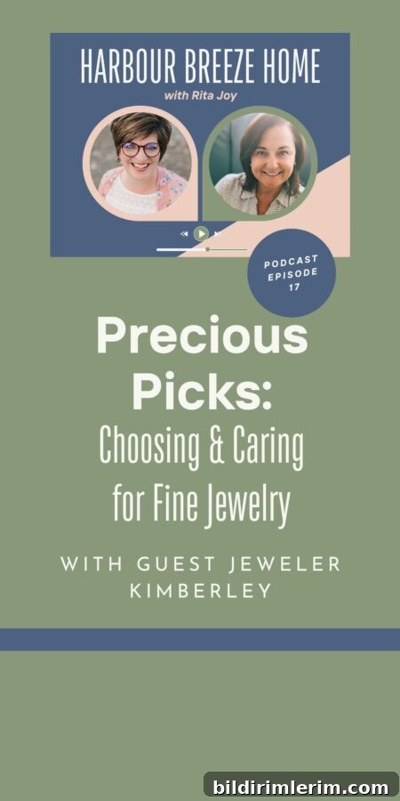 Host and guest discussing how to clean a diamond ring