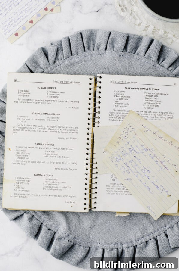 a vintage church lady cookbook