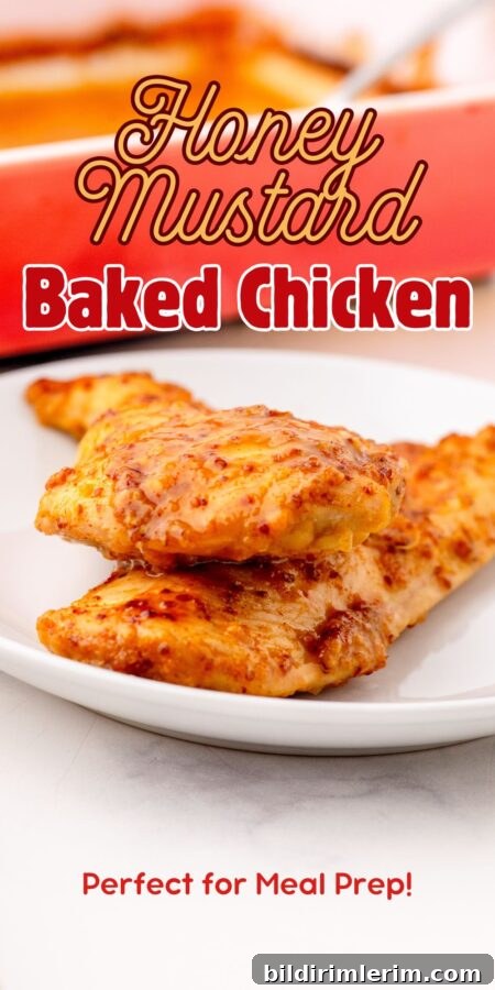 Honey mustard chicken ready to serve