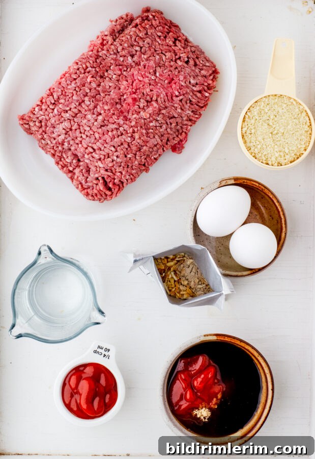 Classic Lipton Onion Soup Meatloaf Recipe for Comforting Dinners 3 Ingredients needed for this lipton onion meatloaf