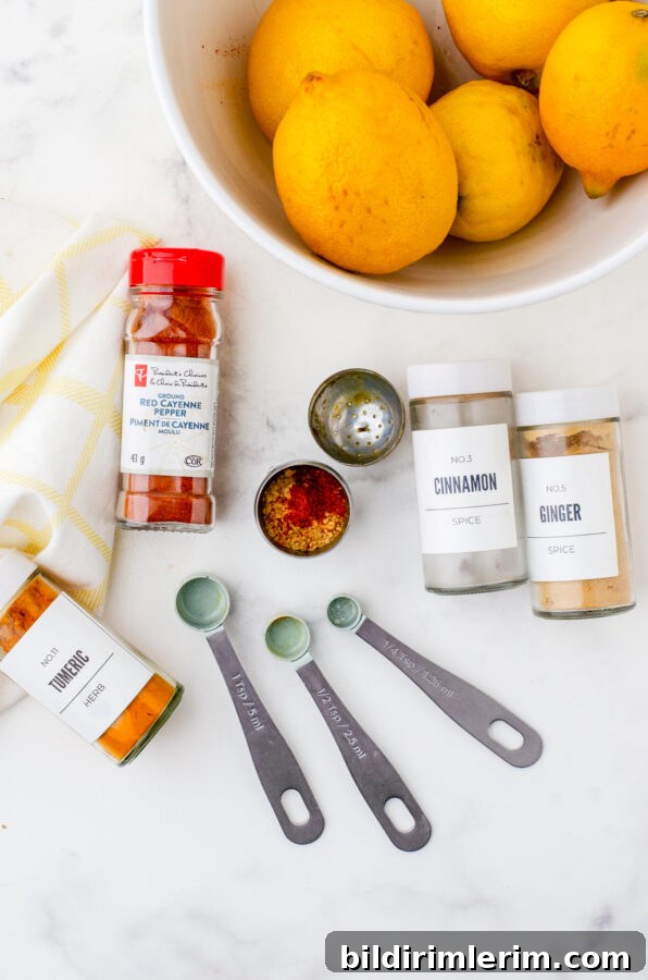 Spices in a tea infuser